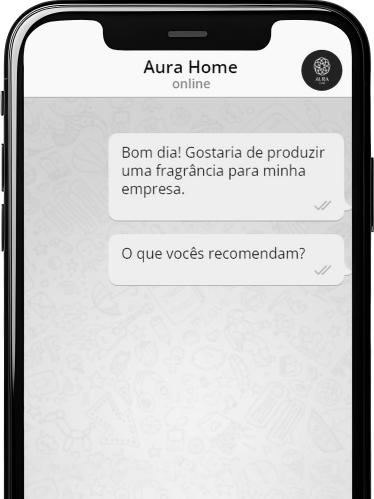 Fale com a Aura Home pelo WhatsApp
